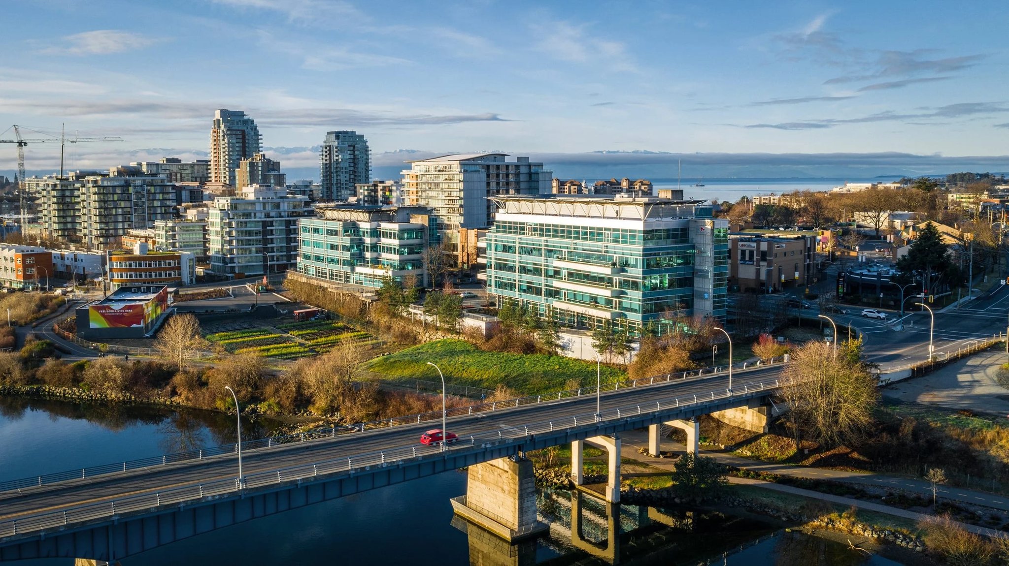 Tyee waterfront neighbourhood context