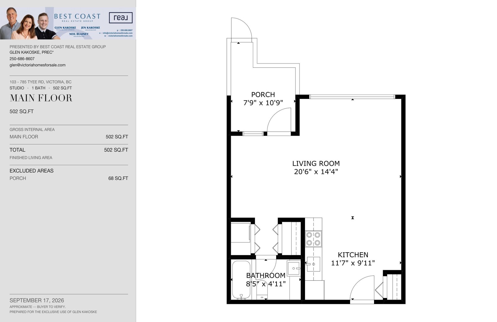 Main Floor floor plan